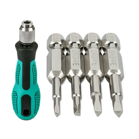 

CYLBAQ 5PCS Magnetic Triangle Head Screwdriver Bits 50mm 1/4 Hex Shank Triangular Screwdriver Bit Set
