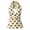 Beige, variant on Women's Y2K Polka Dots Tie Backless Halter Top V Neck Ruffle Hem Peplum Going Out Crop Tank Tops for Women by Awwp Black L