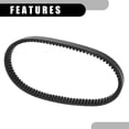thumbnail image 5 of Unique Bargains V-Ribbed Serpentine Belt No.3211077 ATV Alternator Power Water Pump Belt for Polaris Magnum 325 330 425, 5 of 6
