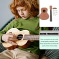 thumbnail image 5 of 1 Set Ukelele DIY Kit Paintable Ukelele Plaything Handmade Ukulele Materials (Assorted Color), 5 of 5