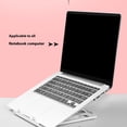 thumbnail image 3 of Adjustable Laptop Stand for Desk Metal Foldable Laptop Stand Portable Laptop, 3 of 9