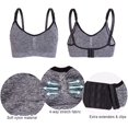 thumbnail image 3 of Body Silk Seamless Maternity Nursing Bra with Pads, Extenders & Clips, 3 of 7