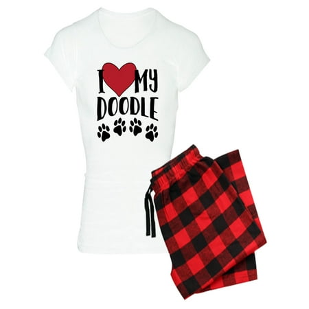 

CafePress - I Love My Doodle - Women s Light Pajamas
