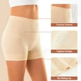 thumbnail image 4 of Women's Shapewear Shorts Tummy Control Boyshorts Slip Shorts Shaping Underwear 3-Pack, 4 of 6