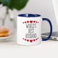 thumbnail image 3 of CafePress - World's Best Husband - 11 oz Ceramic Mug - Novelty Coffee Tea Cup, 3 of 4