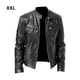 thumbnail image 3 of Qarigey Chaqueta de algodón para motocicleta, cómoda de llevar, bolsillos delanteros múltiples, chaquetas amplias de aplicación a prueba de Abrigos y chamarras negro XL, 3 of 6