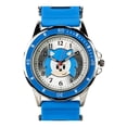 thumbnail image 2 of Reloj analógico Sonic The Hedgehog para niños, correa azul clásica, esfera de enseñanza del tiempo, duradero y resistente al agua, caja de lata coleccionable incluida, 2 of 5