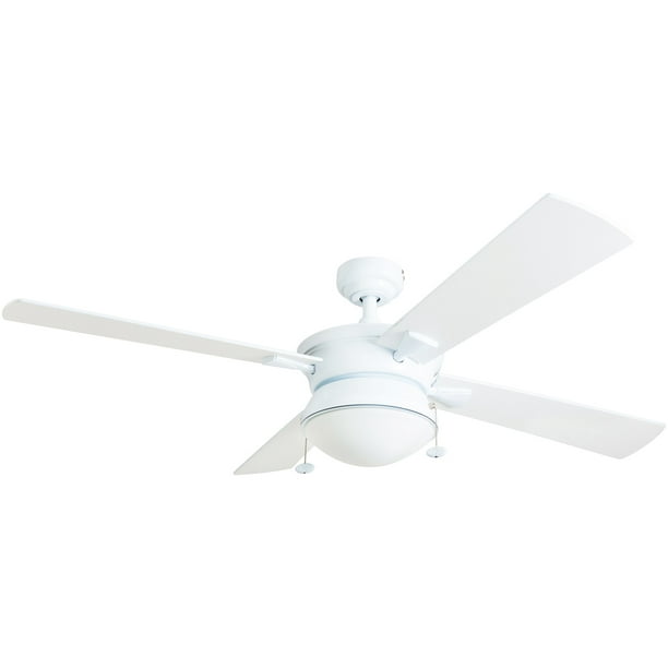 Prominence Home 52 Auletta Indoor, Harbor Breeze 5 Pack White Ceiling Fan Blade Arms