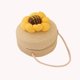 thumbnail image 5 of Bolsa de hombro de paja de girasol para niños y niñas Ehuebsd Mini bolso de princesa informal de viaje de verano, 5 of 7