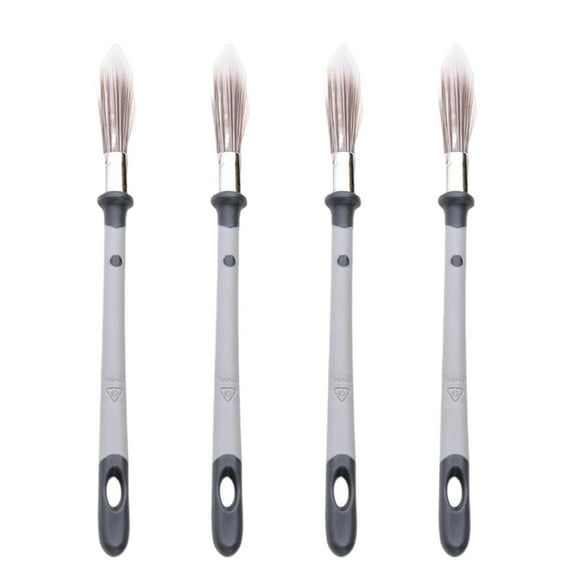 Set of 4 Corner Paint Brushes for High Performances Edging and Detailing