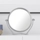thumbnail image 3 of Espejo de mesa compacto, opciones de aumento de doble cara, elegante espejo de maquillaje con rotación suave de 360 grados para una amplia gama de aplicaciones (6 pulgadas, plateado), 3 of 5