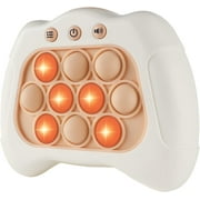 Pop The Target! Handheld Speed Pushing Game Machine: A Fun Multiplayer Game for Family. Fidget Game Toy Christmas Toys Gifts for 6 7 8 9 10 11 12 Years Old Kids Road Trip Car Games Kids White