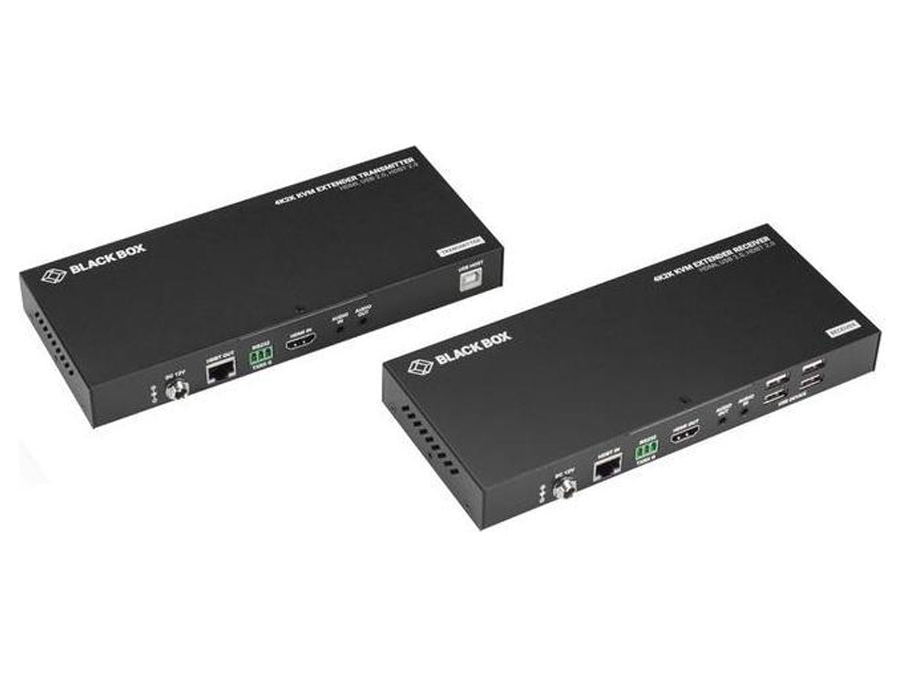 Black Box KVM Extender 4K@60Hz HDMI 1.4 USB 2.0 CAT5e/6/6A ACU1700A