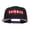 Purple Black, variant on Bloody Zombie Embroidered Two Tone Snapback - Red Black OSFM