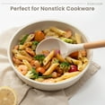 thumbnail image 6 of Astercook Silicone Cooking Utensils Set, 38 PCS Kitchen Utensils Set for 446°F Heat Resistant, Food Grade Utensil Sets with Wooden Handle, Kitchen Gadgets for Nonstick Cookware BPA Free (White), 6 of 9