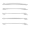 thumbnail image 1 of maskred 5 Pieces!5 Pcs!Pack of 5!5X Vibration Dampener Tennis Rackets Shock Absorber white 1 Pc, 1 of 6