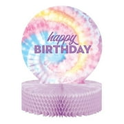 12 x 9 in. Tie Dye Party Centerpiece HC