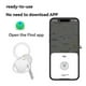 thumbnail image 4 of Smart Bluetooth GPS Tracker Work with for Find My Smart Tag A, 4 of 5