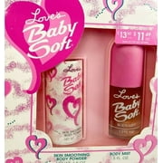 Love's Baby Soft Body Powder 1.5 oz & Baby Soft Body Mist 1.5 fl oz Set