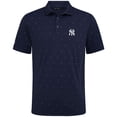 thumbnail image 2 of Men's Levelwear Navy New York Yankees Vision Insignia 2.0 Polo, 2 of 3