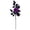 D, variant on Gothic Halloween Floral Pick, Black Rose Twig Branch, Dark Plastic Chenille Sticks Vase Filler, Mysterious Festival Ornament for Home Indoor Decor, Outdoor Porch, Halloween Gothic Theme Party