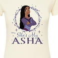 thumbnail image 3 of Disney Wish - Shes My Asha - Juniors Fitted Graphic T-Shirt, 3 of 5