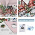 thumbnail image 2 of Fsddascl Pink Christmas Gnomes Blackout Curtains for Bedroom/Living Room, Thermal Insulated Kitchen Curtains, Xmas Winter Forest Pine Tree Grommet Darkening Window Treatment Drapes 52"x63"x2, 2 of 6