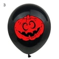 thumbnail image 2 of SPRING PARK 1 Set Spooky Spider Pattern Halloween Latex Balloons Black Balloons Kit for Halloween Party, Resturant, Club, Bar Decoration Supplies, 2 of 7