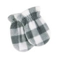 thumbnail image 6 of Hudson Baby Unisex Baby Trapper Hat, Mitten and Bootie Set, Charcoal White Plaid, 18-24 Months, 6 of 6