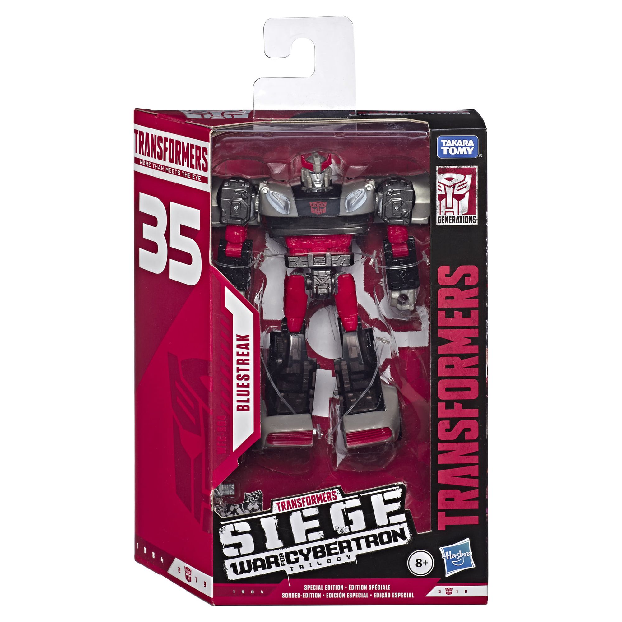 Transformers: Siege War for Cybertron Bluestreak Kids Toy Action Figure for Boys and Girls (4”) - image 3 of 10