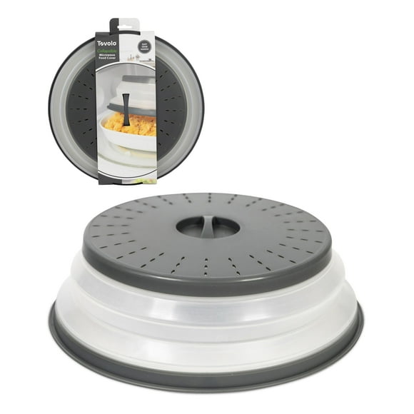 Funda antisalpicaduras para microondas Tovolo, grande, 34 cm, plegable