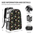 thumbnail image 4 of Sikiie Bees Clear Backpack, Transparent Bookbag for School for Women Men, Capacity Clear Bag for College, Travel, 4 of 7