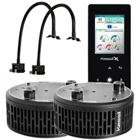 - Kessil TWO A360X Tuna Blue LED Lights with Controller & TWO Goosenecks Package