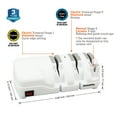 thumbnail image 4 of Sharpal 198H 3-Stage Diamond Abrasion Electric Knife Sharpener, 4 of 9