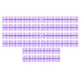 thumbnail image 2 of Plastic Binding Spines 30 Rings Comb Binder for A4 B5 A5 Paper 150 Sheets Capacity, 2 of 7