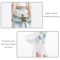 thumbnail image 2 of Dragonfly Stylish Chiffon Beach Skirts and Summer Dresses for Women, 2 of 6