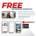 thumbnail image 4 of Sunny Health & Fitness Elite Recumbent Cross Trainer & Elliptical Machine with Arm Exercisers, Easy Adjust Seat, & Exclusive SunnyFit® App Enhanced Bluetooth Connectivity, 4 of 6