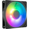 thumbnail image 5 of Cooler Master Mobius 120P ARGB High Performance Interconnecting Ring Blade Fan, PWM 2400rpm, Loop Dynamic Bearing, ARGB Customizable LEDs for PC Case, Liquid and Air Cooler (MFZ-M2DN-24NP2-R1), 5 of 7