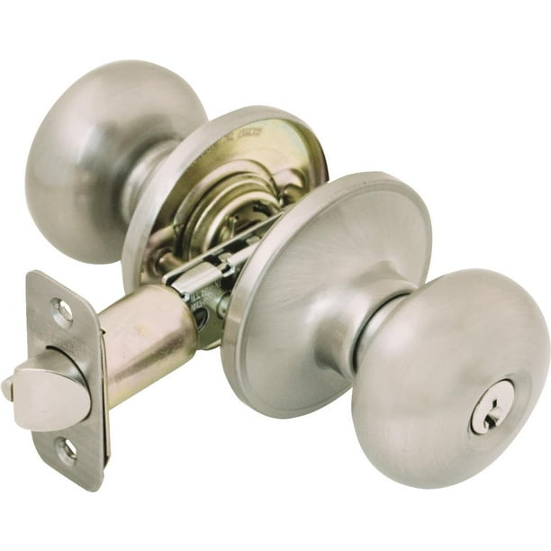 Dexter Satin Nickel Entry Door Knob J54VSTR619