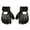 Black, variant on Knuckles Protective Motorcycle Gloves Half Finger Cycling Gloves Accessories