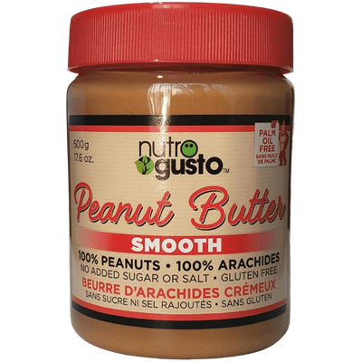 Nutrogusto Smooth Peanut Butter 500g