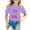 czb# Purple744, variant on Toddler Girls Tops Fashion Casual Big Sister Letter Print Round Neck Short Sleeved Basic Summer Breathable T Shirt For Kids Lightweight Funny Graphic Outdoor Holiday Tees,Black,3-4 Years