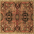 thumbnail image 1 of Ahgly Company Indoor Square Persian Brown Traditional Area Rugs, 7' Square, 1 of 4