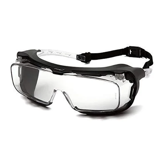 Clear Frame Safety Glasses For Prescription Wear With Anti Fog Protection