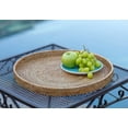 thumbnail image 4 of Artifacts Rattan™ Round Serving / Ottoman Tray, 4 of 4