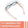 thumbnail image 4 of OTG Safety Glasses - Fog-Proof & Anti-Fog Polycarbonate Lenses - Low-Profile Safety Goggles Over Glasses & Sideshields - Over-Prescription Protective Eyewear - 24 Pack, Unisex$$Tools & Hardware Other, 4 of 8