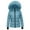 🔥 Light Blue, variant on Sentmoon Women's Jackets Women Winter Coats Cute Christmas Gifts Women's Winter Jacket with Hood Waist and To Overcome Outer Long Sleeve Coats Fall and Winter for Lightweight Warmth and Layering