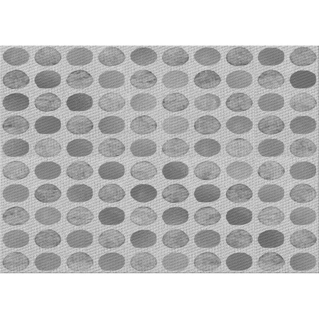 Ahgly Company Tapis Rectangulaire Lavable en Machine Intérieur Transitionnel Gris, 5 Pieds x 7 Pieds