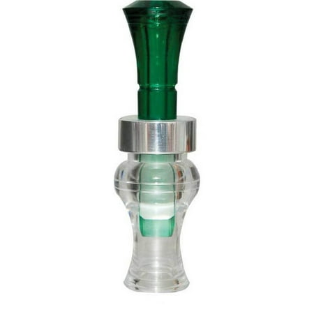 Echo Timber Molded Poly Double Reed Duck Call Clear