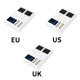 thumbnail image 5 of Methold Enchufe de carga inteligente multifuncional 8 puertos de salida USB convertidor de carga rápida USB inalámbrico pantalla adaptador de carga USB Teléfono y Comunicación No.3 UK Plug, 5 of 6